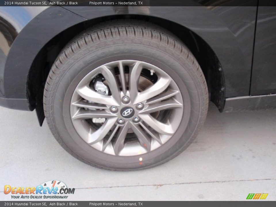 2014 Hyundai Tucson SE Ash Black / Black Photo #12