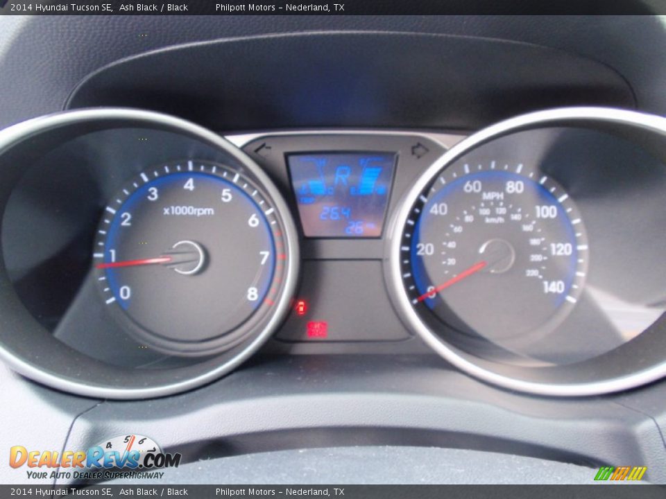 2014 Hyundai Tucson SE Ash Black / Black Photo #30