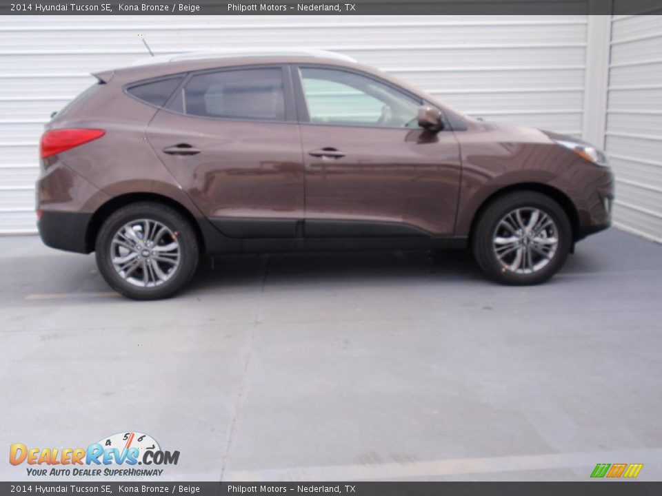 2014 Hyundai Tucson SE Kona Bronze / Beige Photo #3