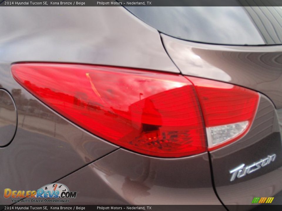 2014 Hyundai Tucson SE Kona Bronze / Beige Photo #13