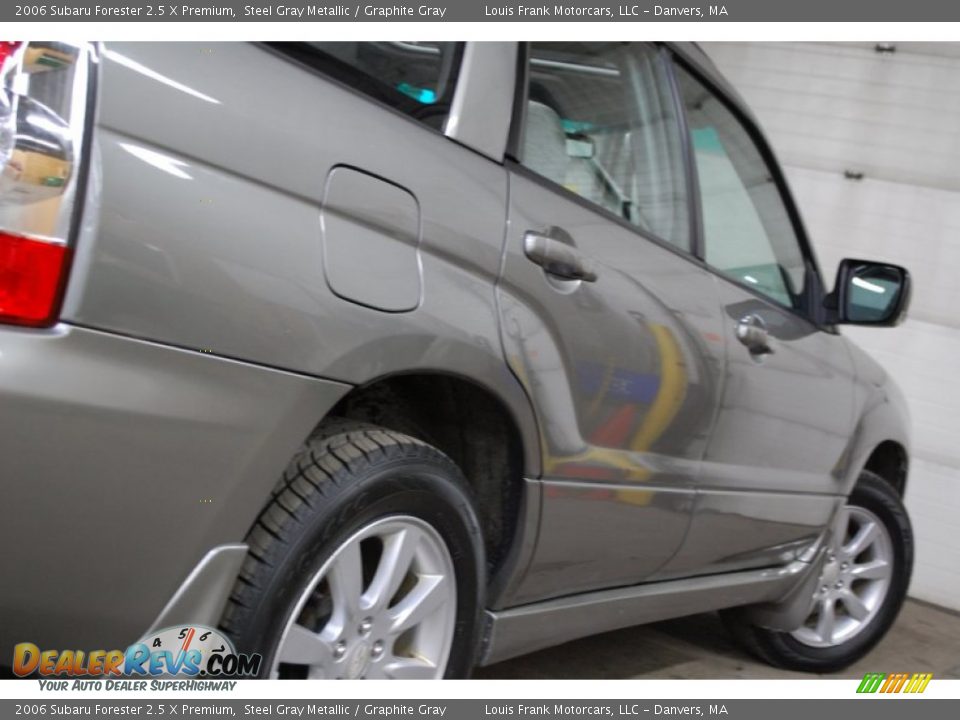 2006 Subaru Forester 2.5 X Premium Steel Gray Metallic / Graphite Gray Photo #14