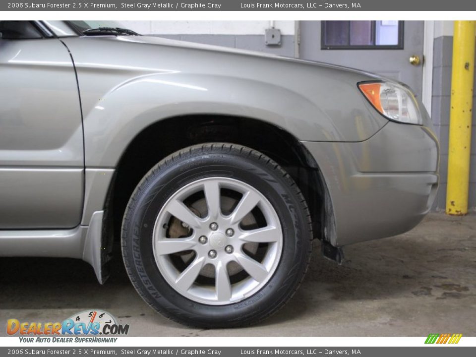 2006 Subaru Forester 2.5 X Premium Steel Gray Metallic / Graphite Gray Photo #16