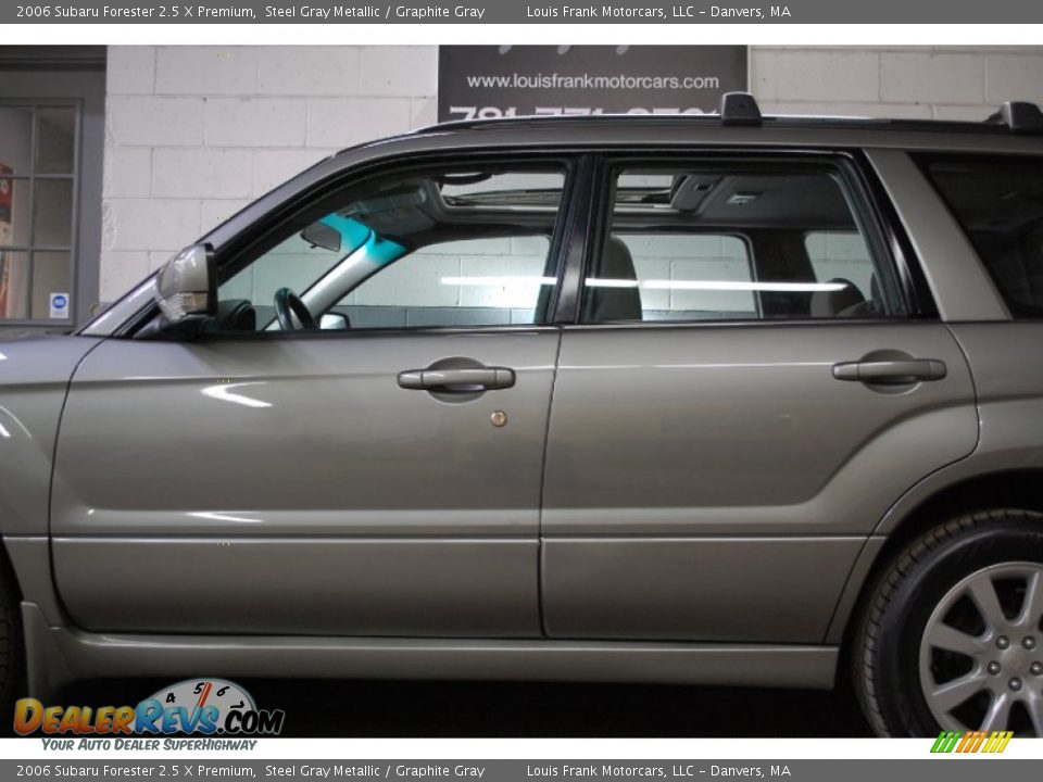 2006 Subaru Forester 2.5 X Premium Steel Gray Metallic / Graphite Gray Photo #17