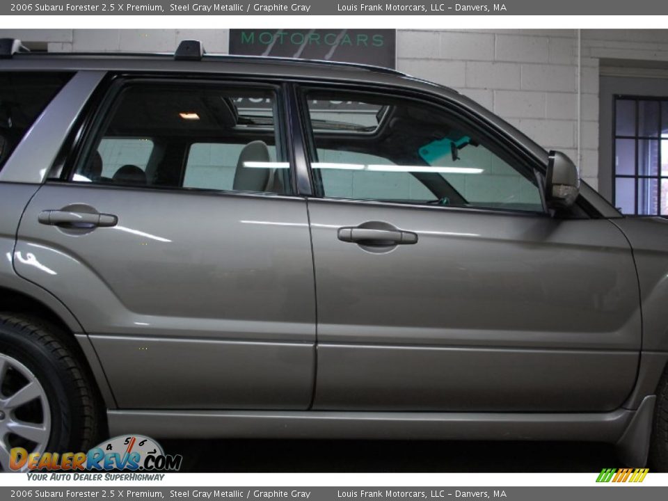 2006 Subaru Forester 2.5 X Premium Steel Gray Metallic / Graphite Gray Photo #18