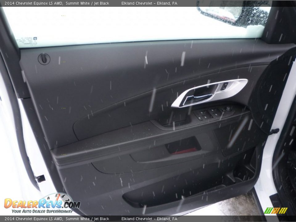 2014 Chevrolet Equinox LS AWD Summit White / Jet Black Photo #22
