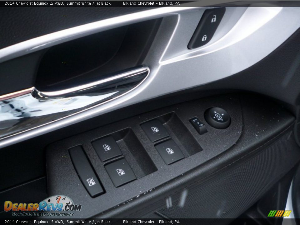 2014 Chevrolet Equinox LS AWD Summit White / Jet Black Photo #23