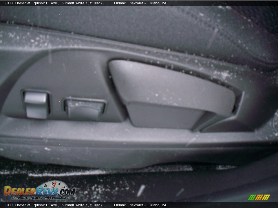 2014 Chevrolet Equinox LS AWD Summit White / Jet Black Photo #25