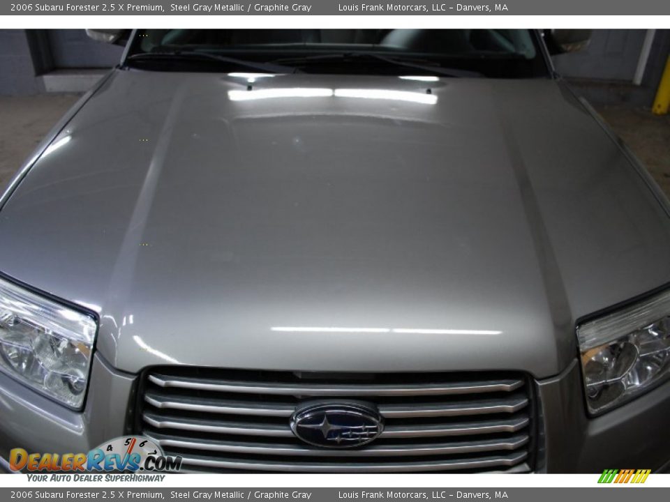 2006 Subaru Forester 2.5 X Premium Steel Gray Metallic / Graphite Gray Photo #28