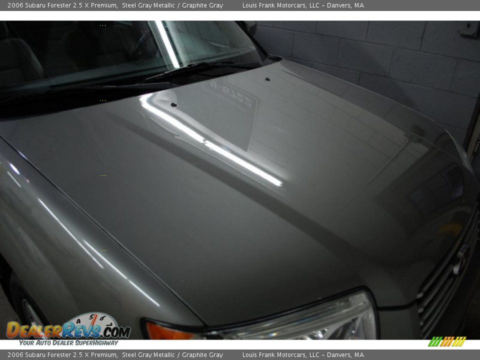 2006 Subaru Forester 2.5 X Premium Steel Gray Metallic / Graphite Gray Photo #29