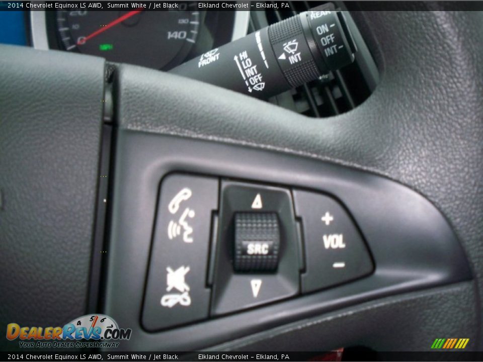2014 Chevrolet Equinox LS AWD Summit White / Jet Black Photo #31