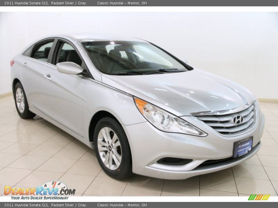 2011 Hyundai Sonata GLS Radiant Silver / Gray Photo #1