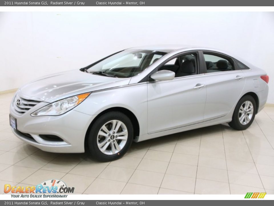 2011 Hyundai Sonata GLS Radiant Silver / Gray Photo #3