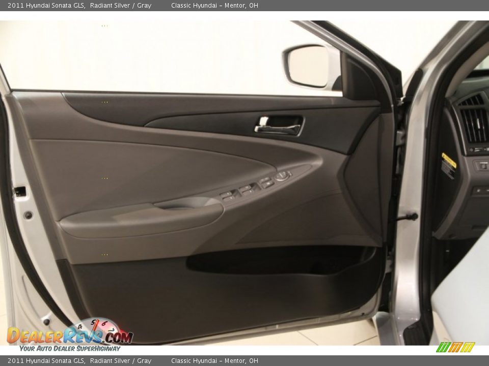 2011 Hyundai Sonata GLS Radiant Silver / Gray Photo #4