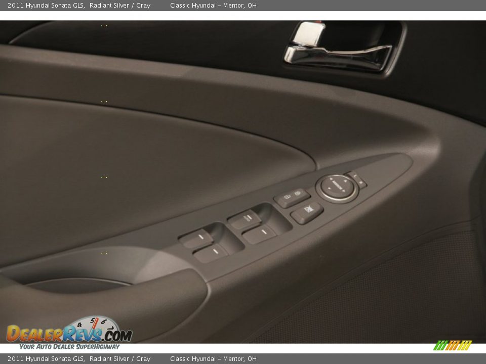 2011 Hyundai Sonata GLS Radiant Silver / Gray Photo #5