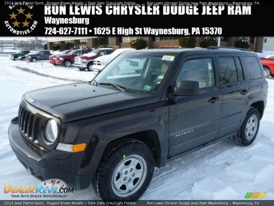 2014 Jeep Patriot Sport Rugged Brown Metallic / Dark Slate Gray/Light Pebble Photo #1