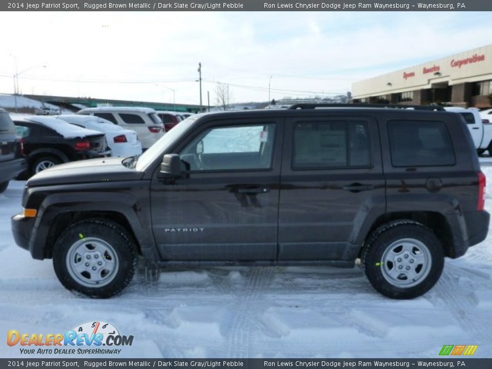 2014 Jeep Patriot Sport Rugged Brown Metallic / Dark Slate Gray/Light Pebble Photo #2