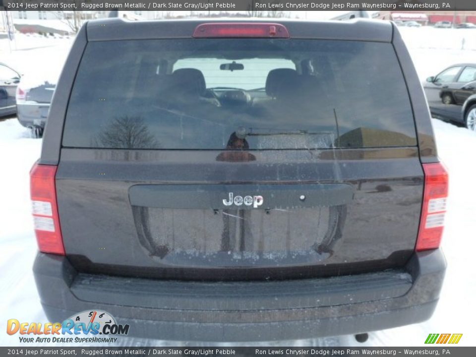 2014 Jeep Patriot Sport Rugged Brown Metallic / Dark Slate Gray/Light Pebble Photo #4