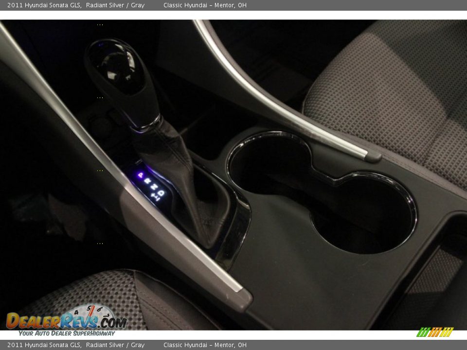 2011 Hyundai Sonata GLS Radiant Silver / Gray Photo #11
