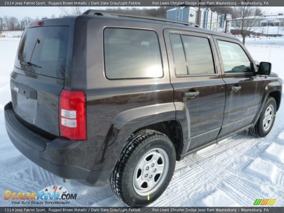 2014 Jeep Patriot Sport Rugged Brown Metallic / Dark Slate Gray/Light Pebble Photo #5