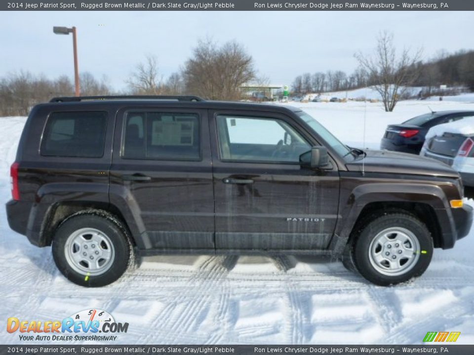 2014 Jeep Patriot Sport Rugged Brown Metallic / Dark Slate Gray/Light Pebble Photo #6