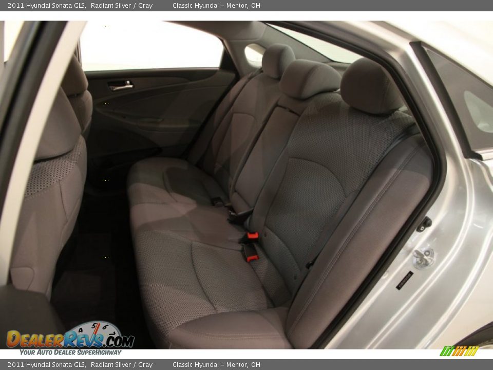 2011 Hyundai Sonata GLS Radiant Silver / Gray Photo #14