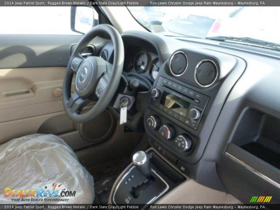 2014 Jeep Patriot Sport Rugged Brown Metallic / Dark Slate Gray/Light Pebble Photo #8