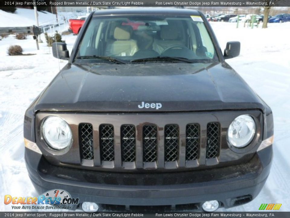 2014 Jeep Patriot Sport Rugged Brown Metallic / Dark Slate Gray/Light Pebble Photo #10
