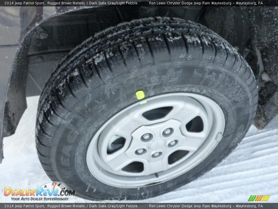 2014 Jeep Patriot Sport Rugged Brown Metallic / Dark Slate Gray/Light Pebble Photo #11
