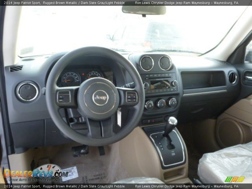 2014 Jeep Patriot Sport Rugged Brown Metallic / Dark Slate Gray/Light Pebble Photo #14
