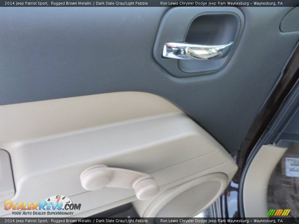 2014 Jeep Patriot Sport Rugged Brown Metallic / Dark Slate Gray/Light Pebble Photo #15
