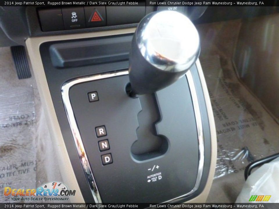 2014 Jeep Patriot Sport Rugged Brown Metallic / Dark Slate Gray/Light Pebble Photo #17