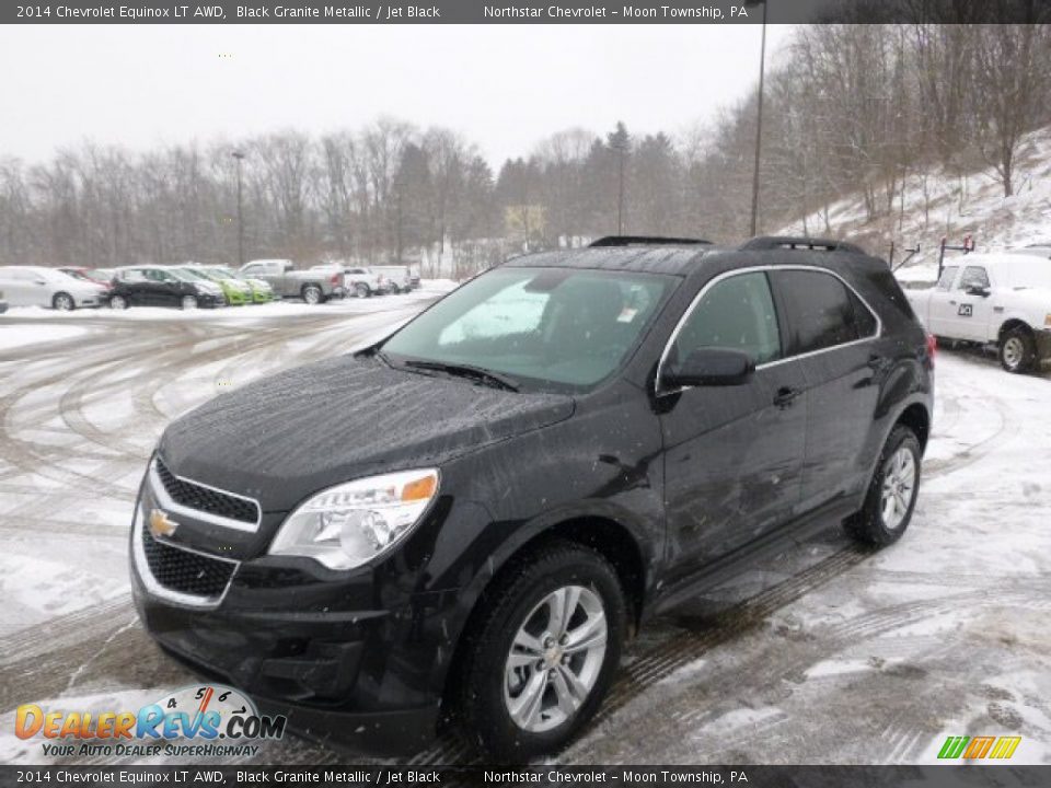 2014 Chevrolet Equinox LT AWD Black Granite Metallic / Jet Black Photo #1