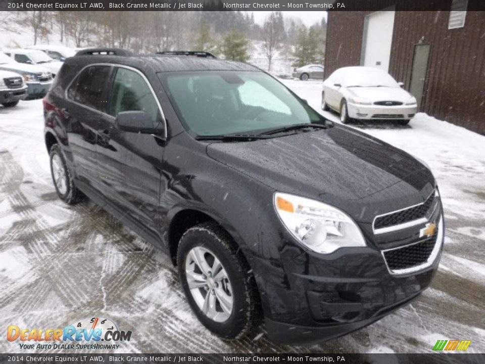 2014 Chevrolet Equinox LT AWD Black Granite Metallic / Jet Black Photo #3