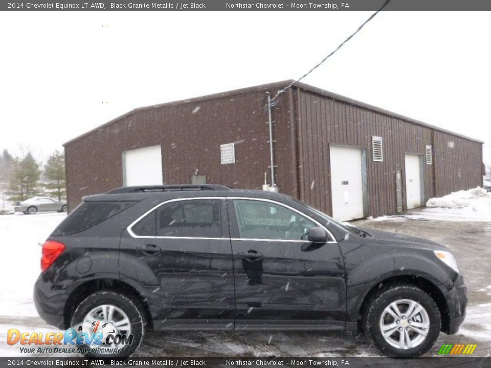 2014 Chevrolet Equinox LT AWD Black Granite Metallic / Jet Black Photo #4