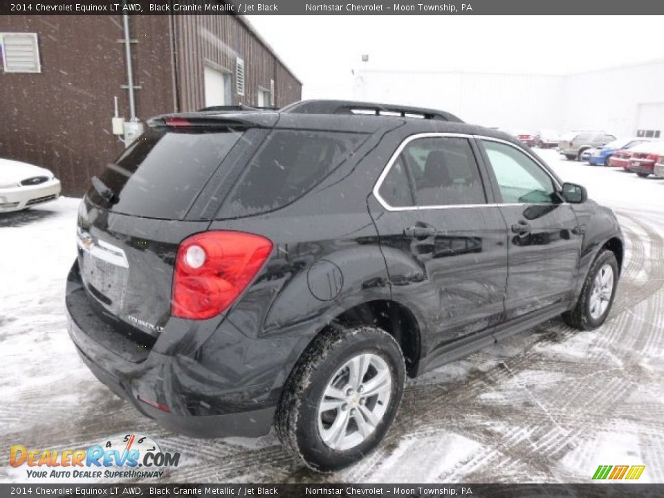 2014 Chevrolet Equinox LT AWD Black Granite Metallic / Jet Black Photo #5
