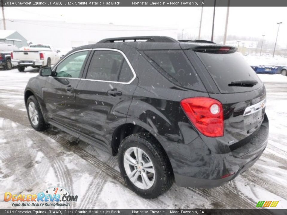 2014 Chevrolet Equinox LT AWD Black Granite Metallic / Jet Black Photo #7