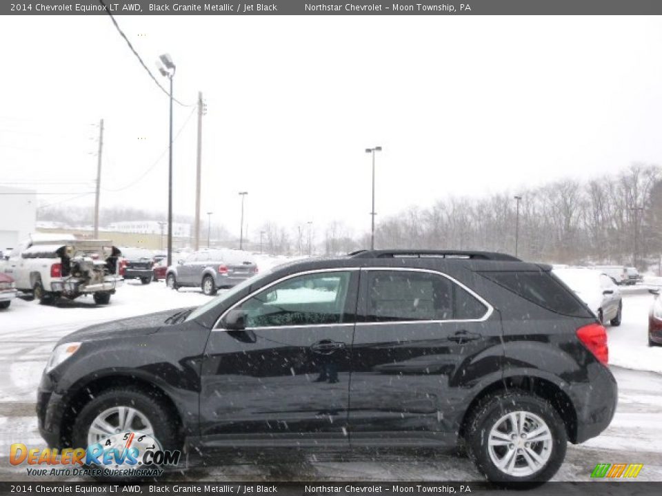 2014 Chevrolet Equinox LT AWD Black Granite Metallic / Jet Black Photo #8