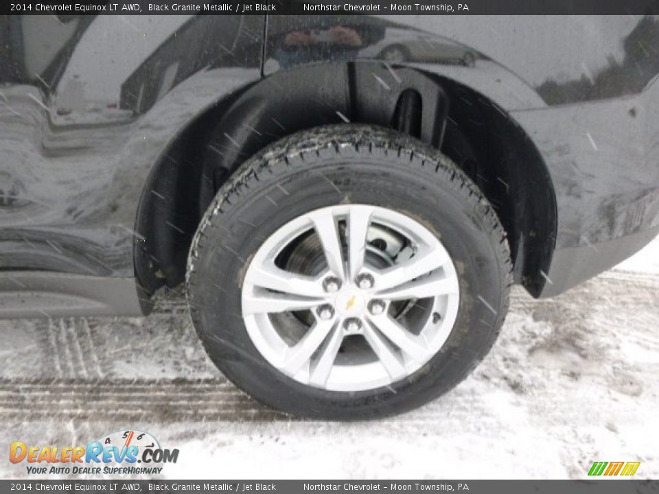2014 Chevrolet Equinox LT AWD Black Granite Metallic / Jet Black Photo #9