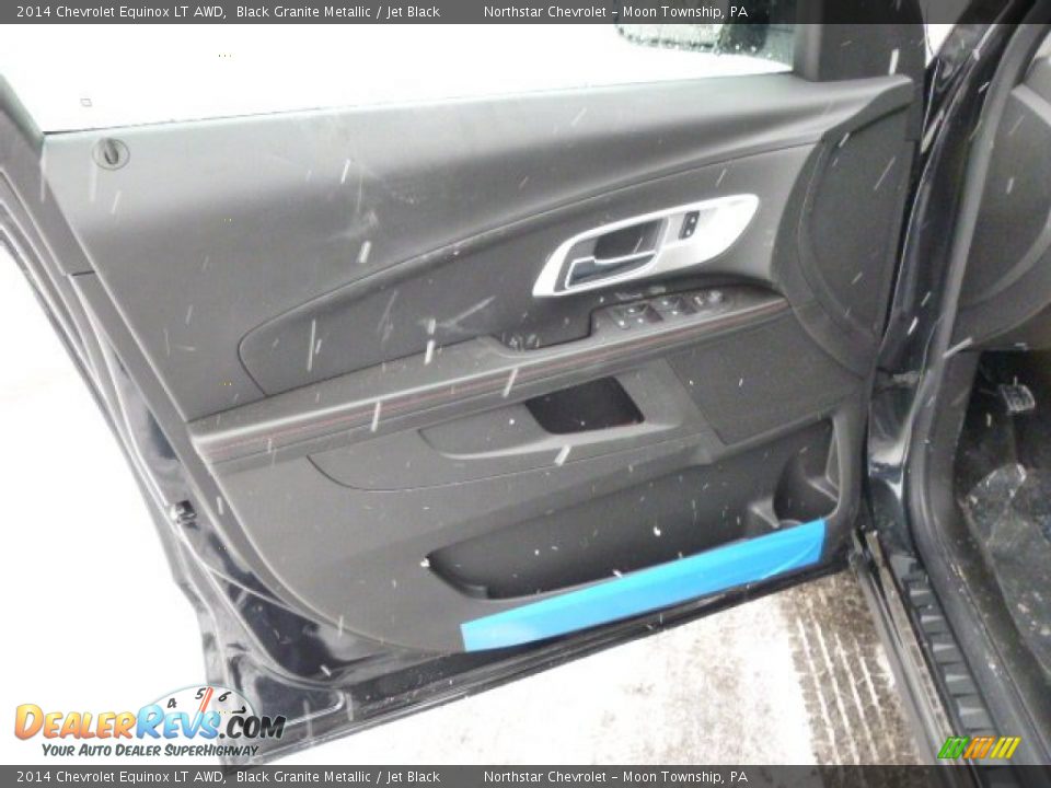 2014 Chevrolet Equinox LT AWD Black Granite Metallic / Jet Black Photo #11