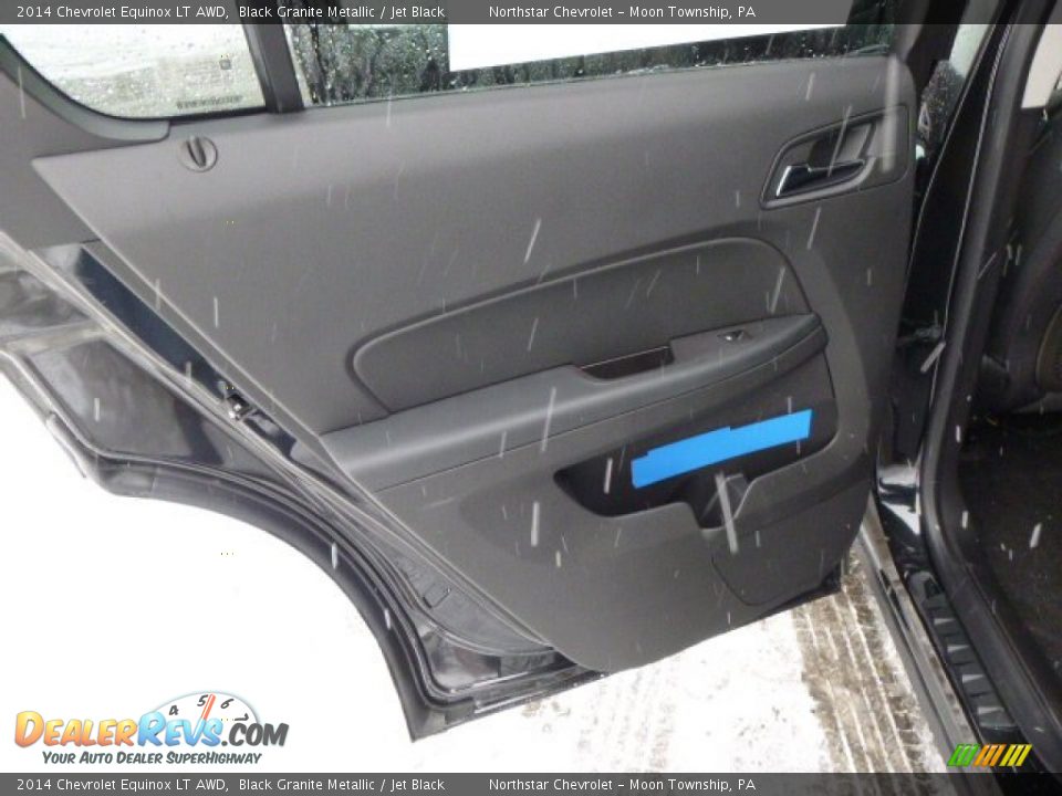 2014 Chevrolet Equinox LT AWD Black Granite Metallic / Jet Black Photo #13