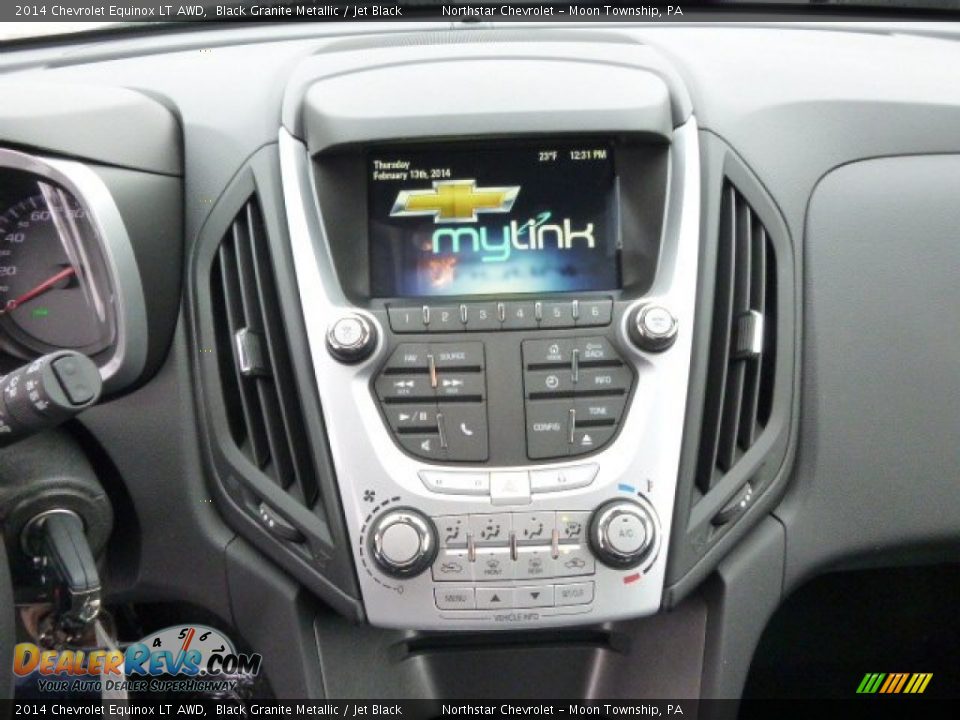 2014 Chevrolet Equinox LT AWD Black Granite Metallic / Jet Black Photo #15