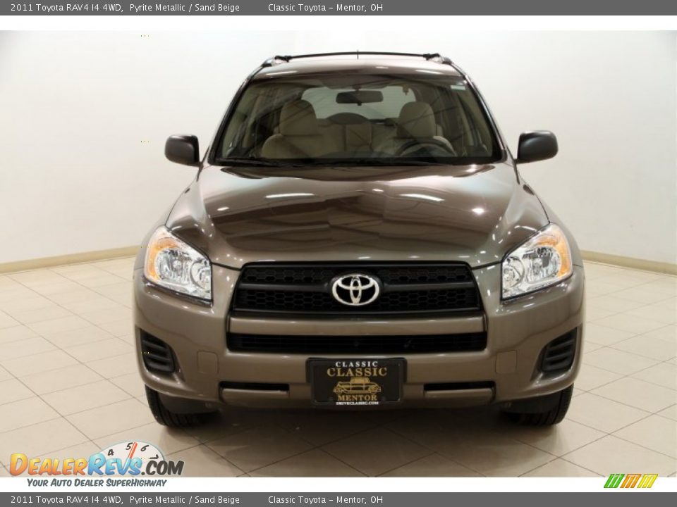 2011 Toyota RAV4 I4 4WD Pyrite Metallic / Sand Beige Photo #2