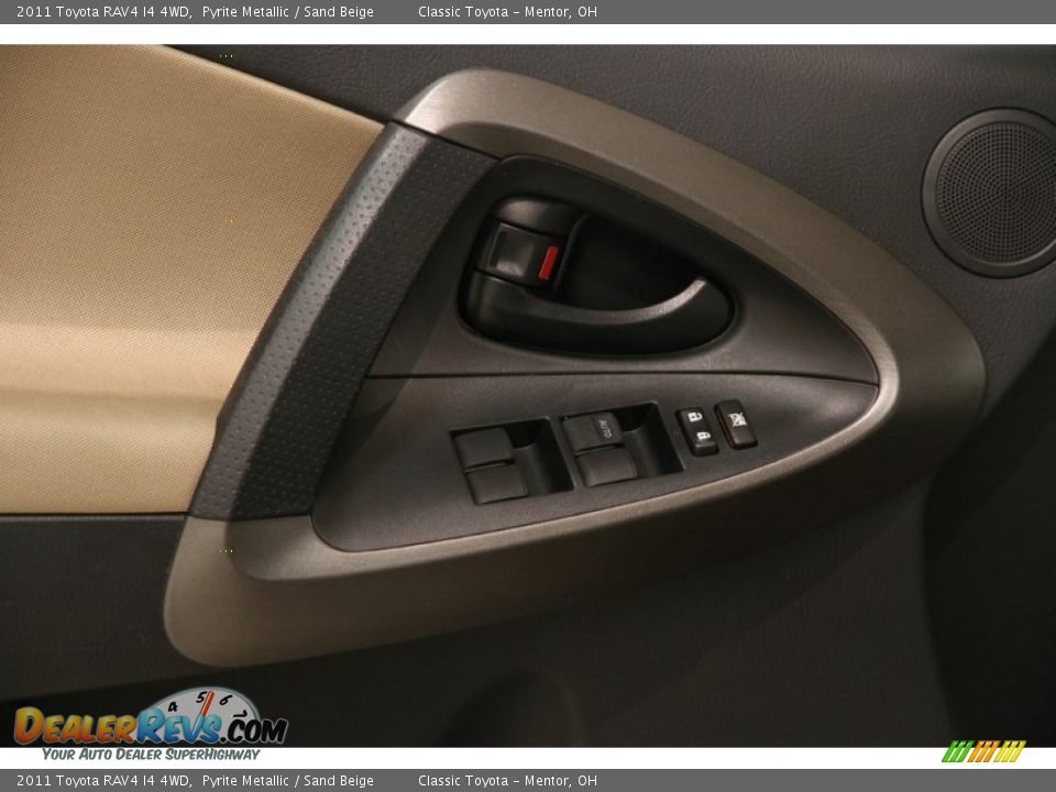 2011 Toyota RAV4 I4 4WD Pyrite Metallic / Sand Beige Photo #5