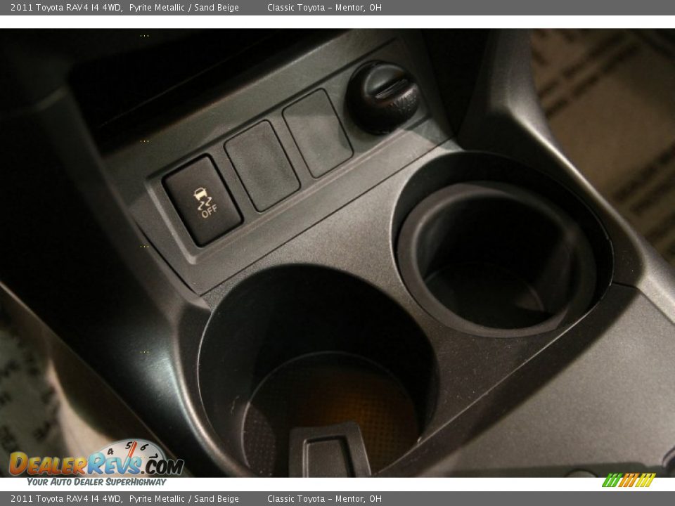 2011 Toyota RAV4 I4 4WD Pyrite Metallic / Sand Beige Photo #11