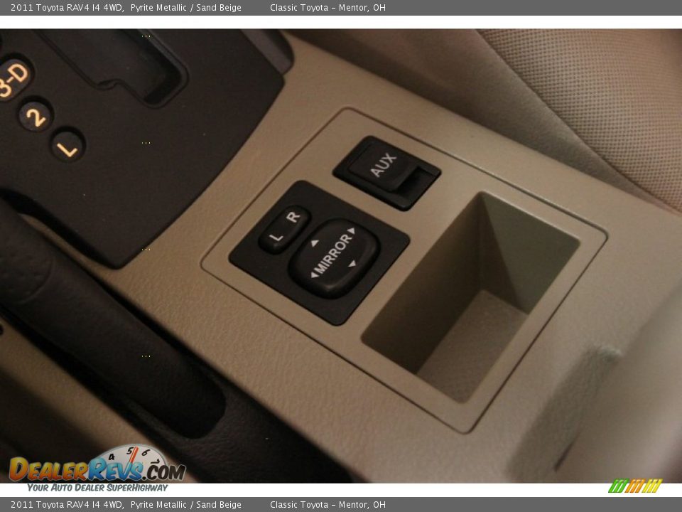 2011 Toyota RAV4 I4 4WD Pyrite Metallic / Sand Beige Photo #12