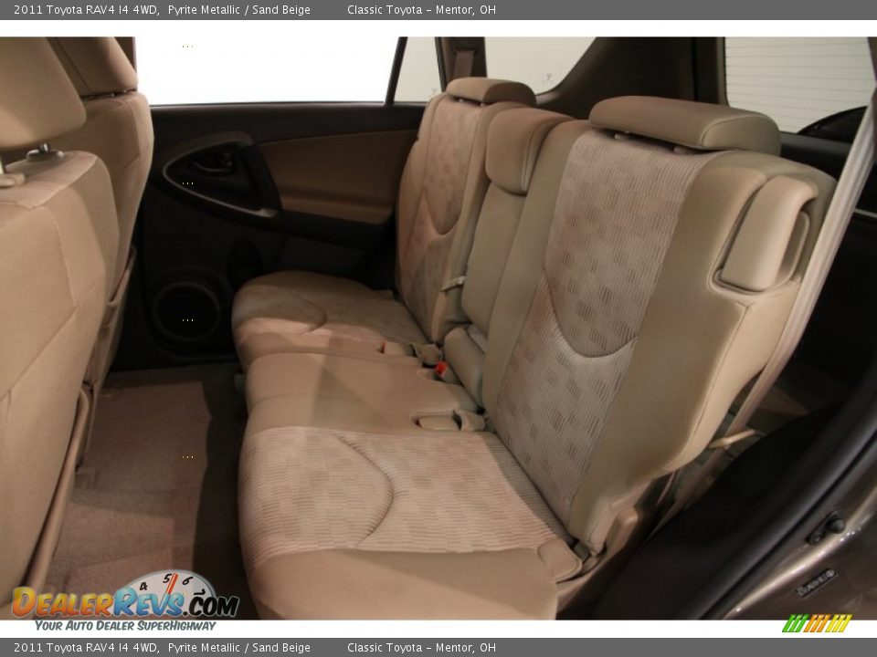 2011 Toyota RAV4 I4 4WD Pyrite Metallic / Sand Beige Photo #15