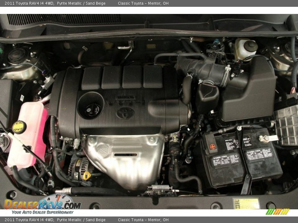 2011 Toyota RAV4 I4 4WD Pyrite Metallic / Sand Beige Photo #17