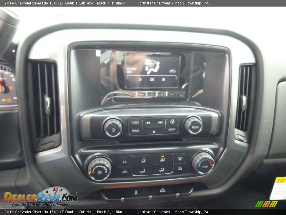 2014 Chevrolet Silverado 1500 LT Double Cab 4x4 Black / Jet Black Photo #15
