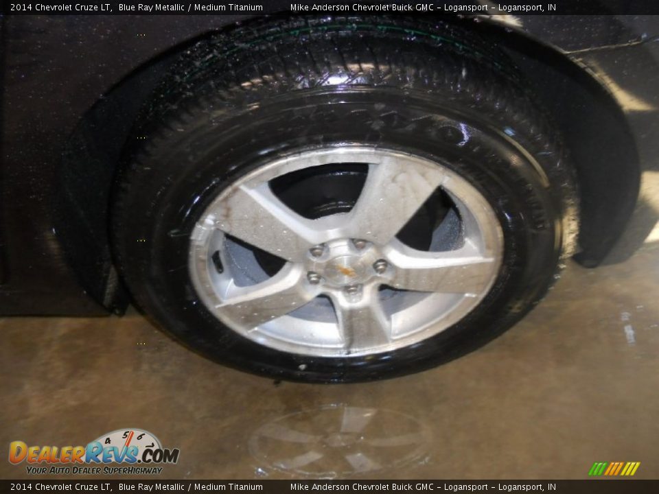 2014 Chevrolet Cruze LT Blue Ray Metallic / Medium Titanium Photo #4