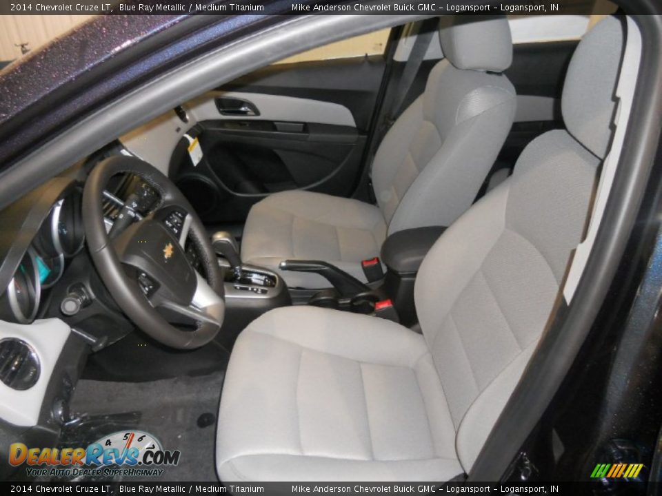 2014 Chevrolet Cruze LT Blue Ray Metallic / Medium Titanium Photo #5
